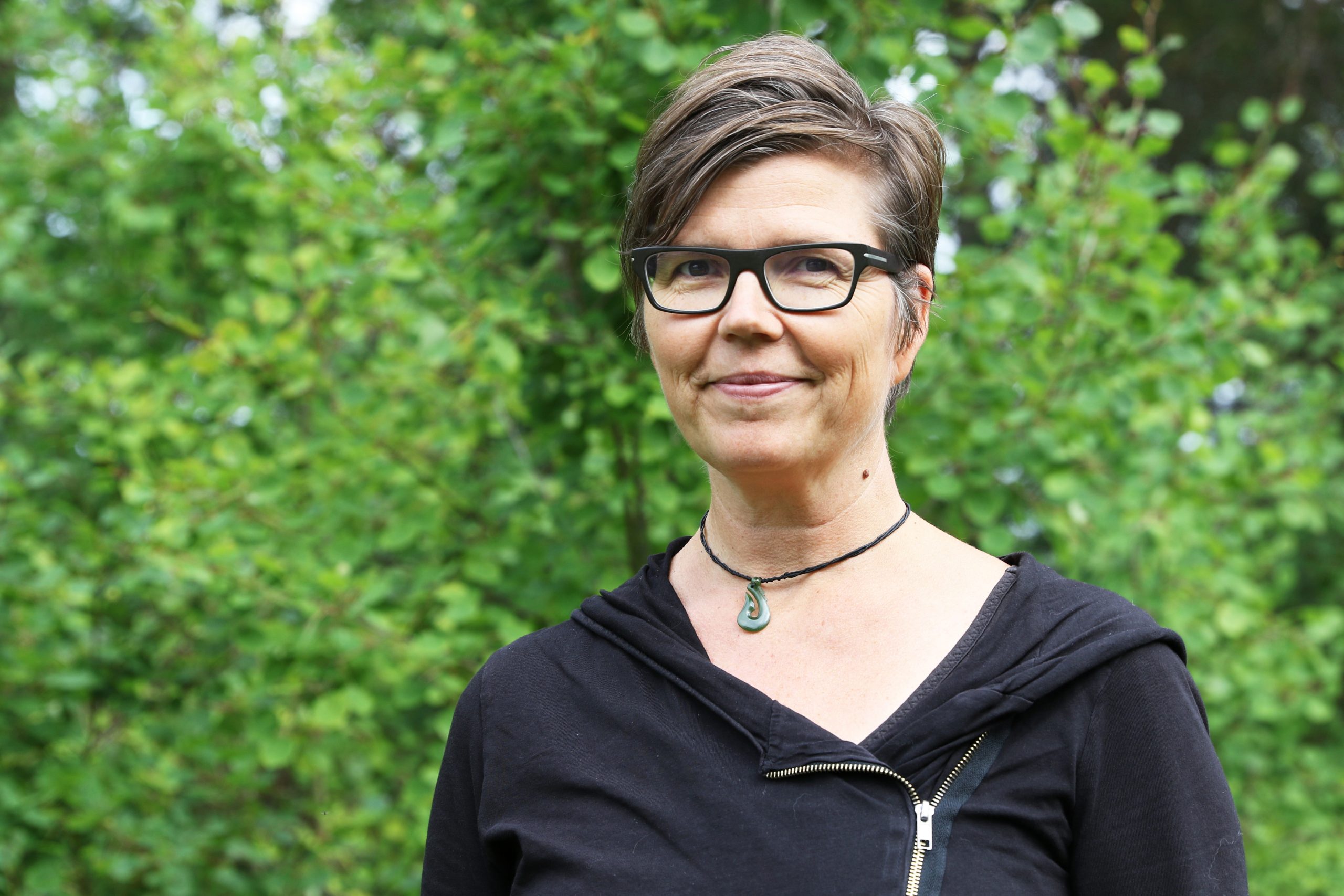 Aleksija Neimanis disputerar på ämnet kaningulsot. Foto: Therese Selén/SVA