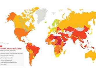 53 mördade på ett år – demokratin i global kris enligt Global Rights Index 2019